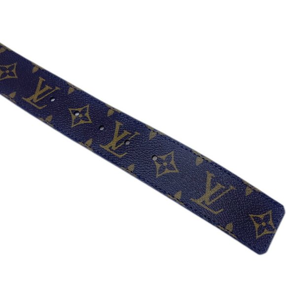 Louis Vuitton Monogram Santur Initial LV M9608 AC2137 Leather Belt Brown Size... - Picture 6 of 11